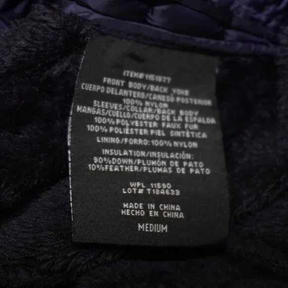 32 Degrees Down Featherweight Insulated Puffer Packable Jacket Women's M - Picture 12 of 13